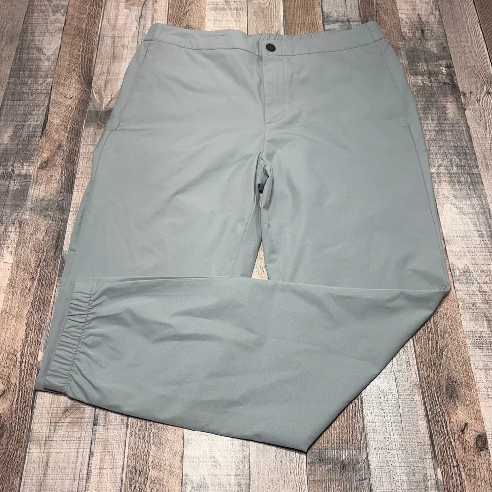 Banana Republic Jogger Pants Mens 34 Gray Performance Tapered Techwear Gorpcore